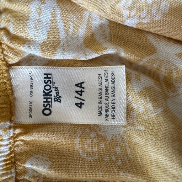 shKosh B'gosh Yellow and White Casual Dress - Picture 3 of 3